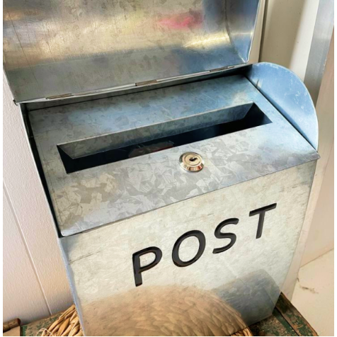 Post Box | Grey| Large Lockable