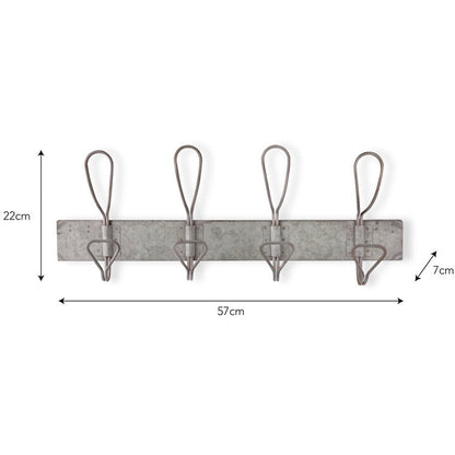 Galvanised Hook Rail